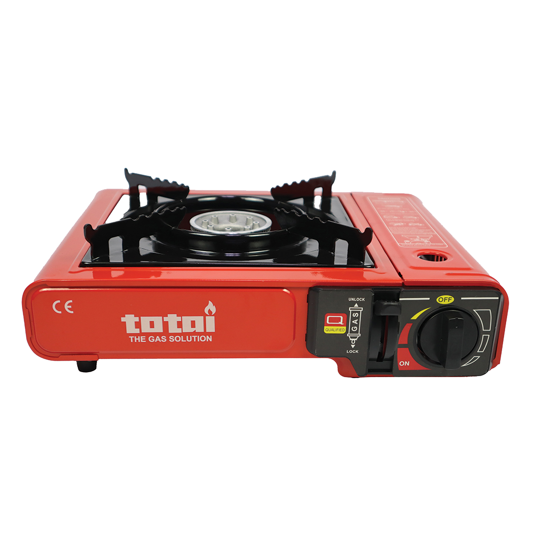 TOTAI PORTABLE CARTRIDGE GAS STOVE RED Totai