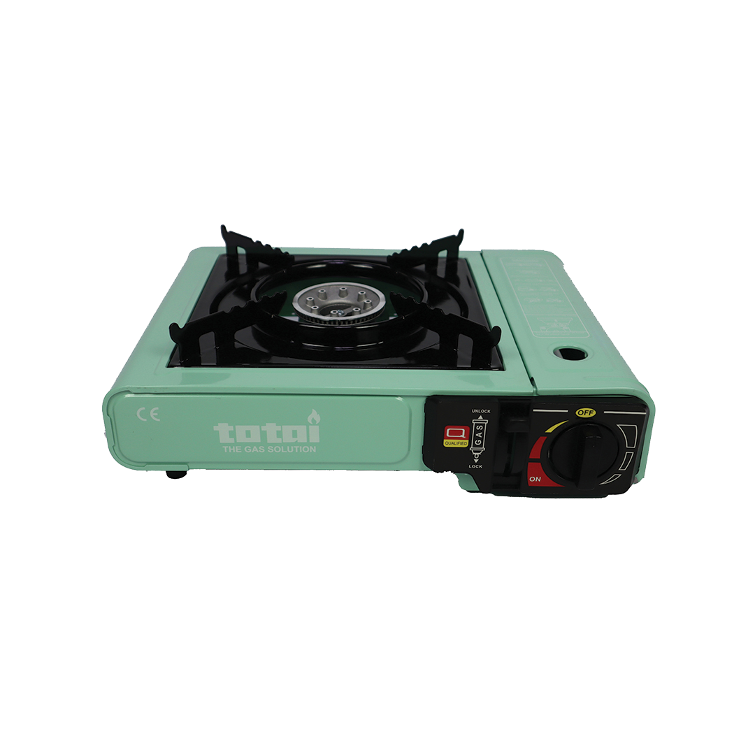 TOTAI PORTABLE CARTRIDGE GAS STOVE TURQUOISE Totai
