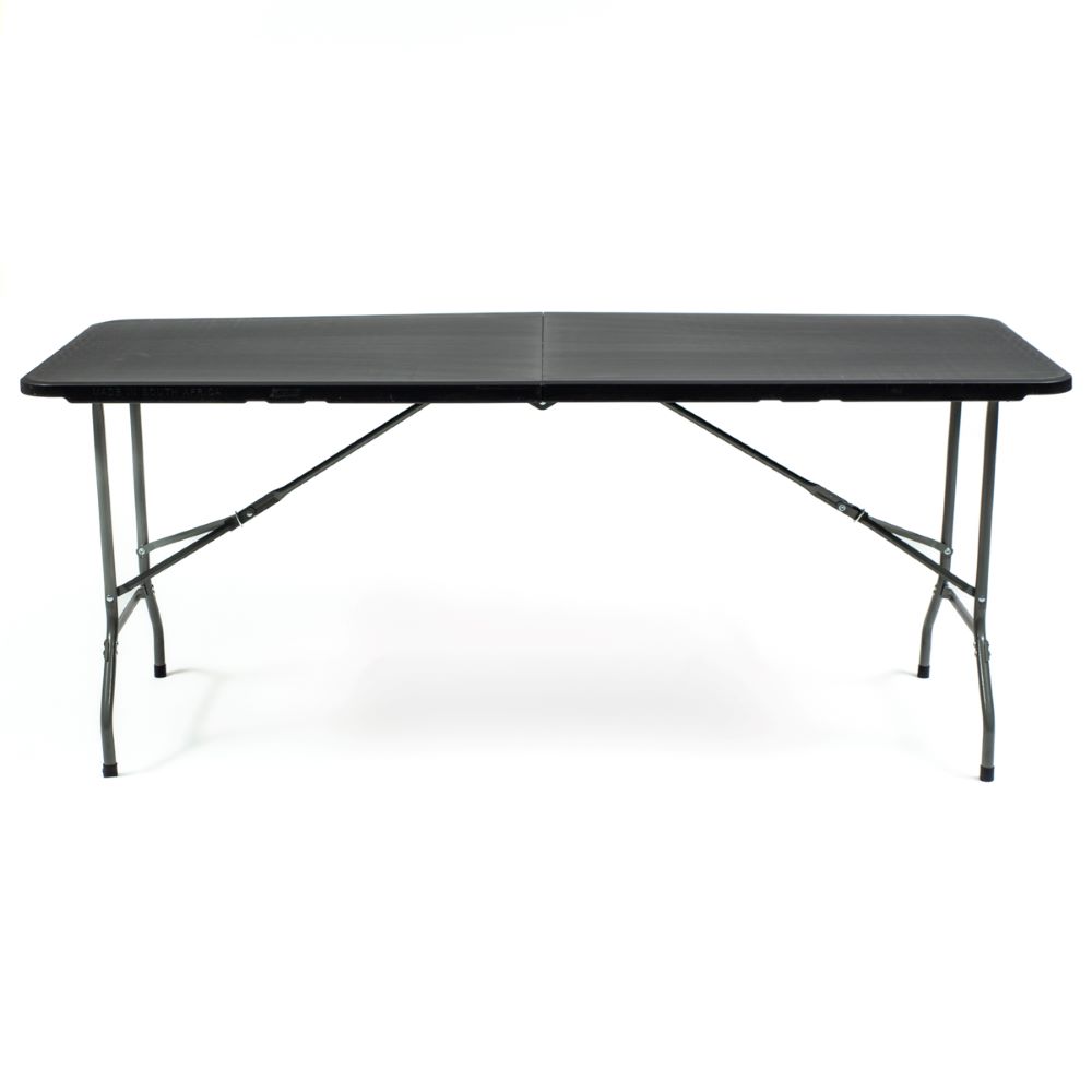 TOTAI 1 8M PLASTIC FOLDABLE TABLE BLACK Totai